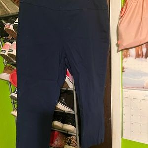 Navy Blue Capri size 16